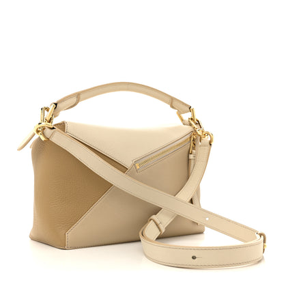 Loewe Calfskin Small Puzzle Edge Bag Angora Beige 3 of 12