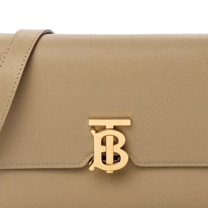 Burberry Grained Calfskin Albion TB Bag Archive Beige 10 of 10