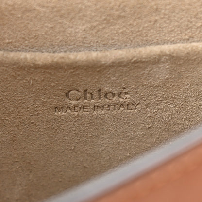 Chloe Calfskin Suede Small Nile Bracelet Bag Caramel 6 of 10