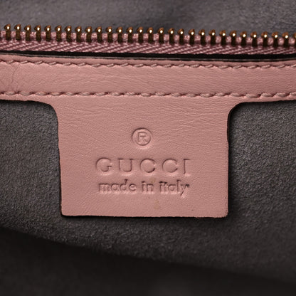 Gucci Nappa Bamboo Small Nymphaea Top Handle Bag Perfect Pink 6 of 15