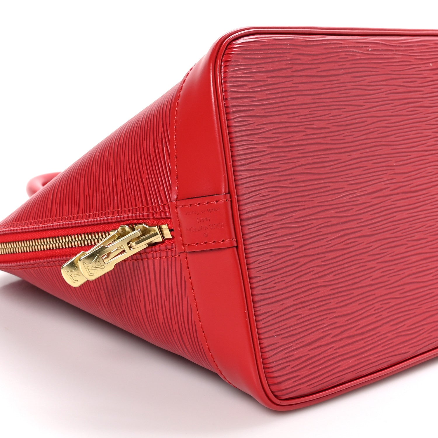 Louis Vuitton Epi Alma PM Castillan Red 9 of 10
