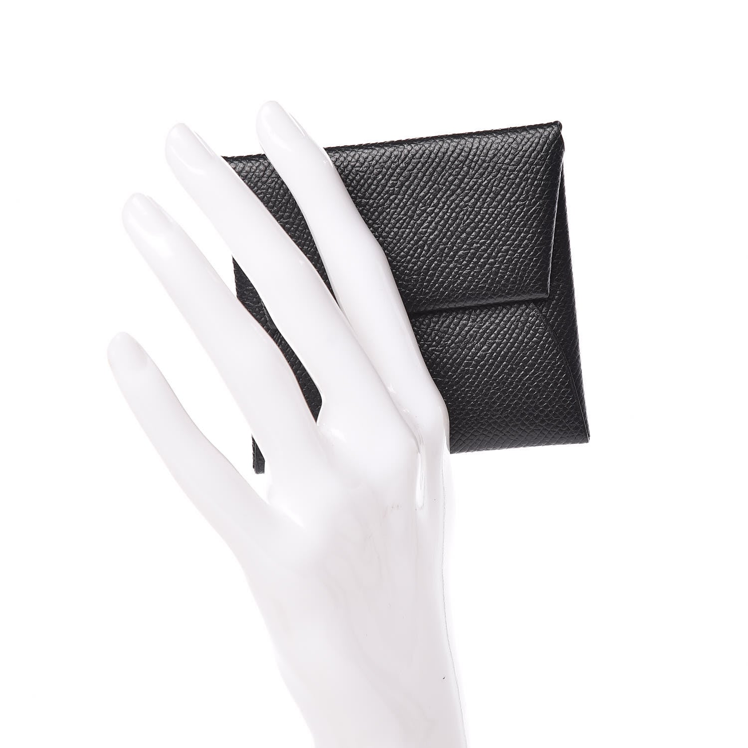 Hermes Epsom Bastia Coin Purse Black 2 of 7