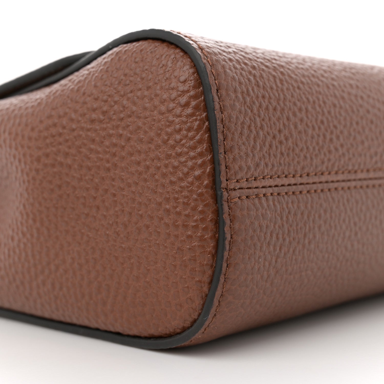 Mulberry Small Classic Grain Calfskin Medium Lily Flap Oak 8 of 10