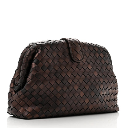 Bottega Veneta Nappa Intrecciato The Lauren 1980 Clutch Dark Bronze 4 of 7