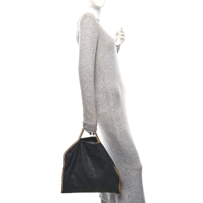 Stella McCartney Shaggy Deer Falabella Fold Over Tote Black 2 of 10