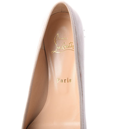 Christian Louboutin Nappa Spiked Hall Flats 40 Nude 6 of 7