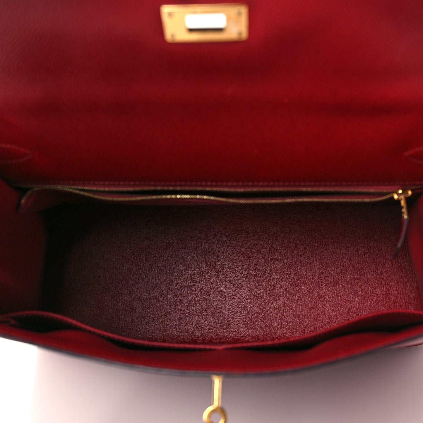 Epsom Kelly Sellier 35 Rouge Grenat
