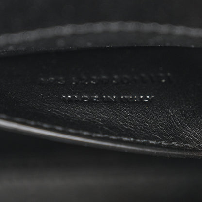 Saint Laurent Grain de Poudre Mini Classic Monogram Cassandra Top Handle Black 7 of 11