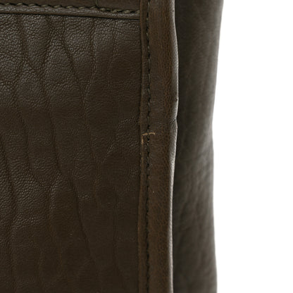 Saint Laurent Grained Lambskin Monogram Medium Niki Chain Satchel Light Musk 13 of 14