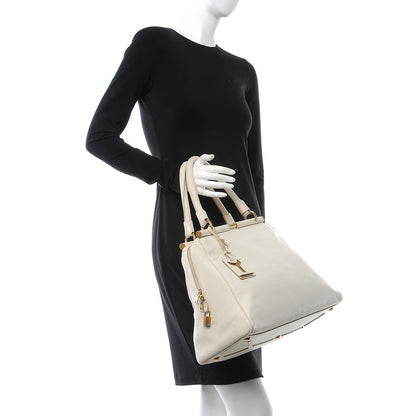 Saint Laurent Goatskin Medium Majorelle White 2 of 10