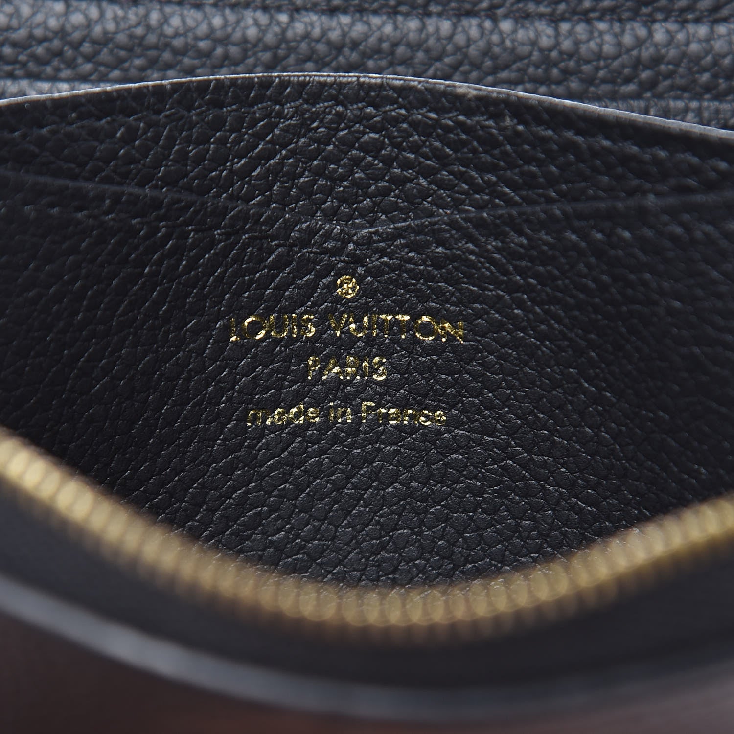 Louis Vuitton Empreinte Zippy Coin Purse Black 6 of 8