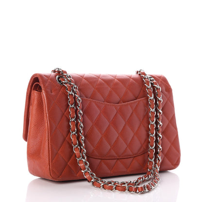 Chanel Caviar Quilted Medium Double Flap Red 3 of 7