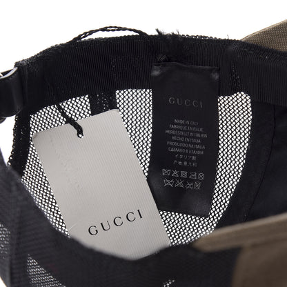 Gucci Cotton Baseball Hat Military Green 8 of 9