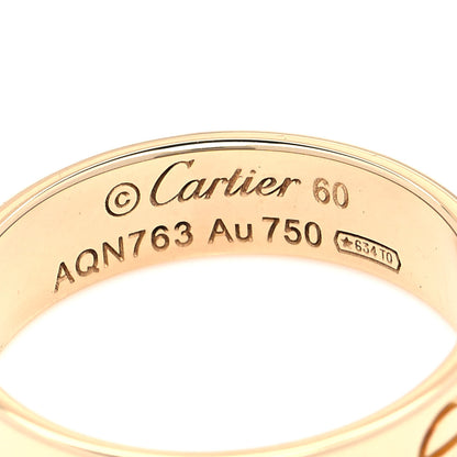 Cartier 18K Yellow Gold 5.5mm LOVE Ring 60 9 4 of 4