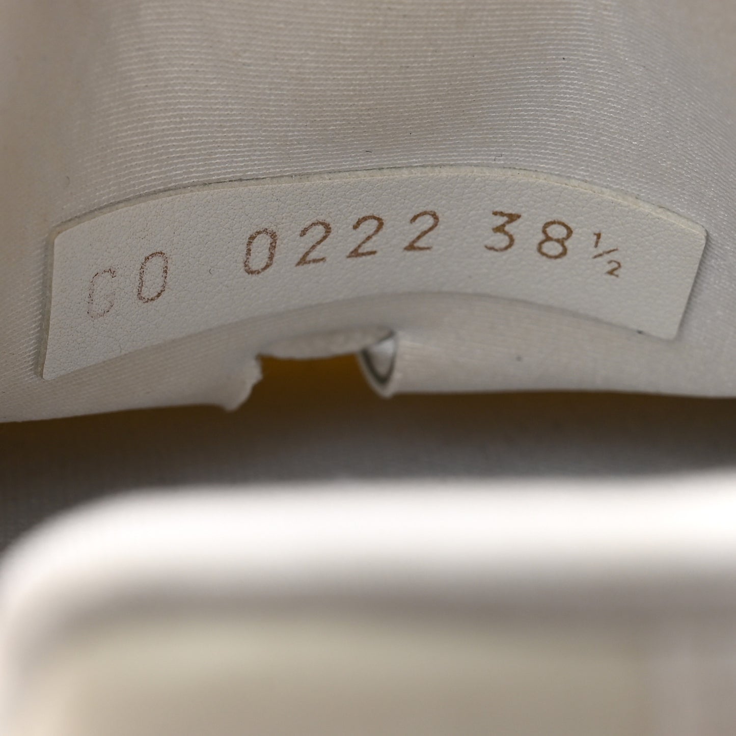 Monogram Calfskin Run 55 Sneakers 38.5 White