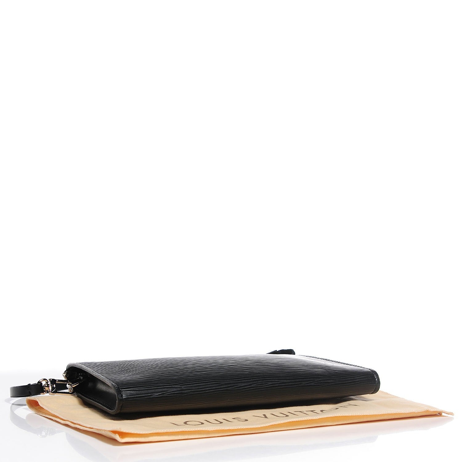 Louis Vuitton Epi Pochette Accessories 24 Black 4 of 7