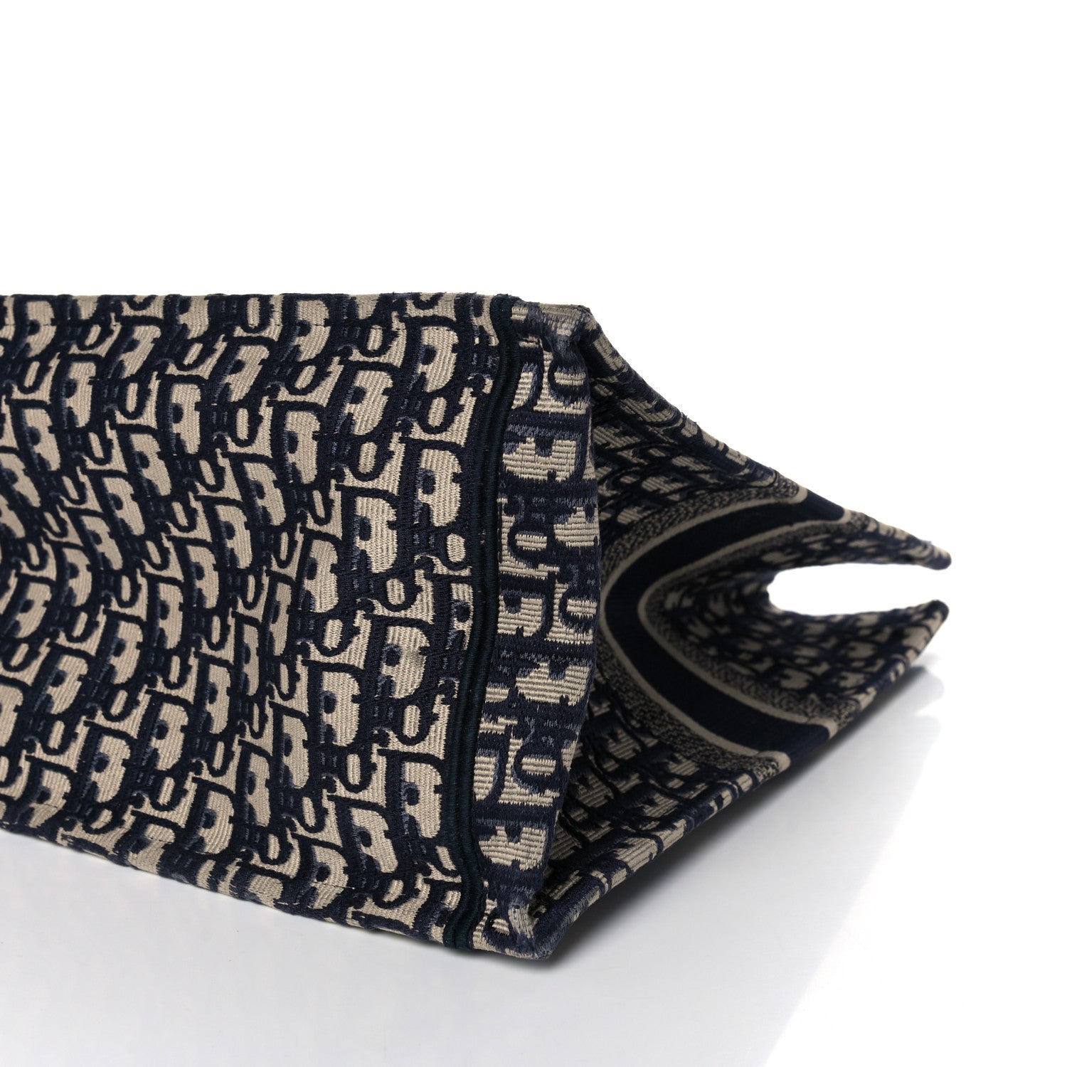 Christian Dior Oblique Book Tote Blue Multicolor 9 of 14