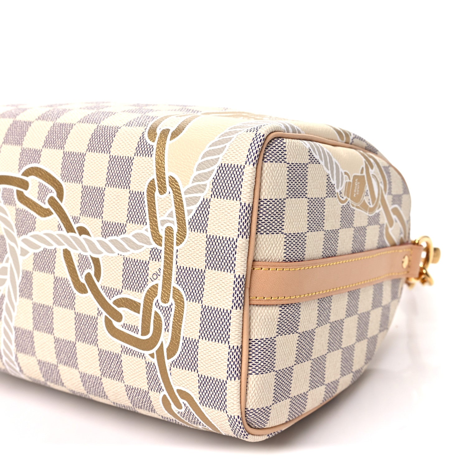 Louis Vuitton Damier Azur Nautical Speedy Bandouliere 25 9 of 9
