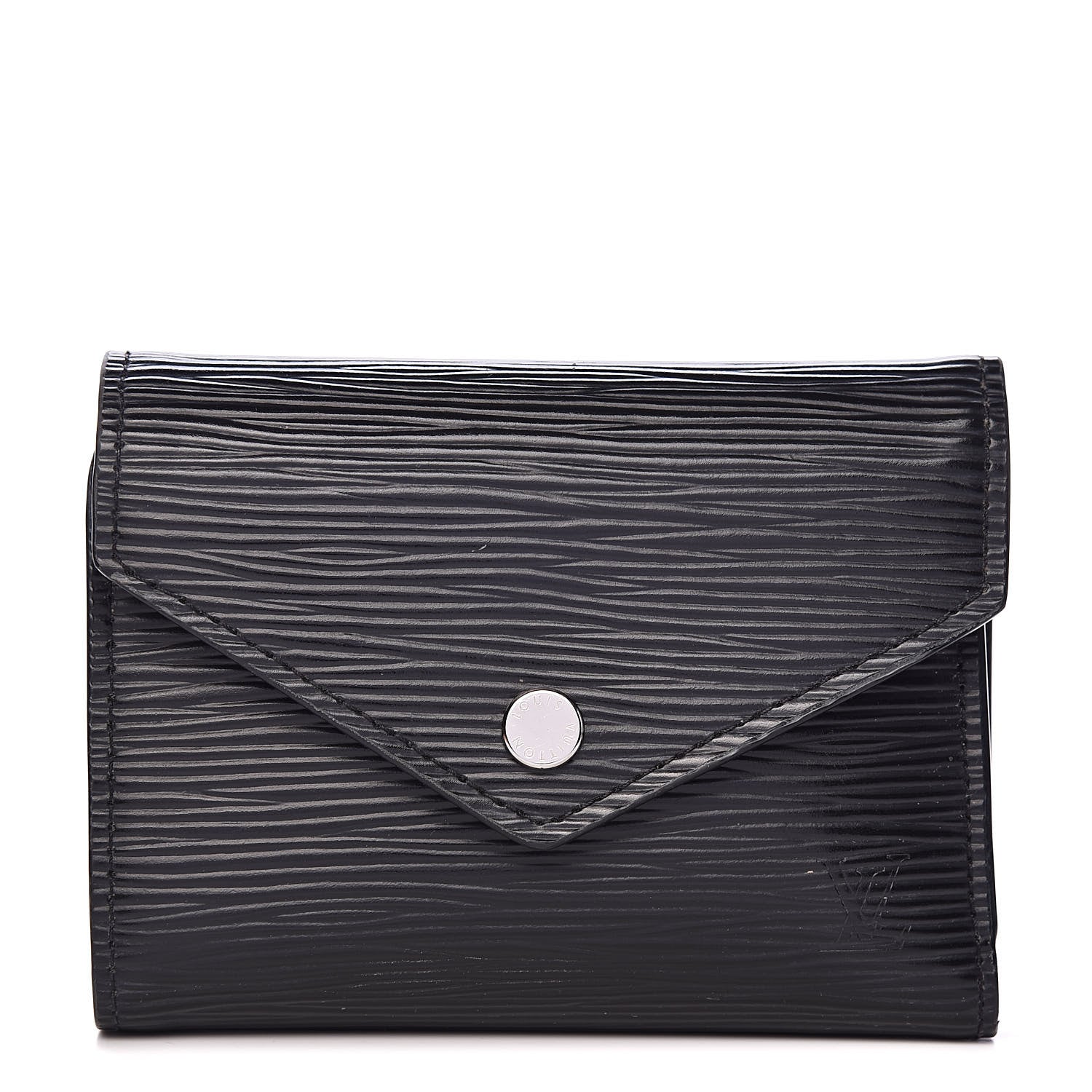 Louis Vuitton Epi Victorine Wallet Black 1 of 11