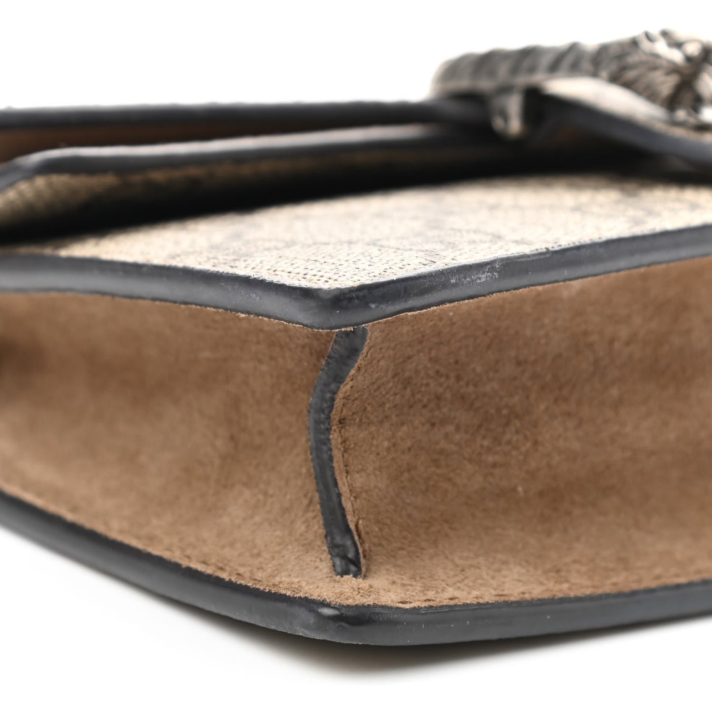 GG Supreme Monogram Super Mini Dionysus Shoulder Bag Taupe