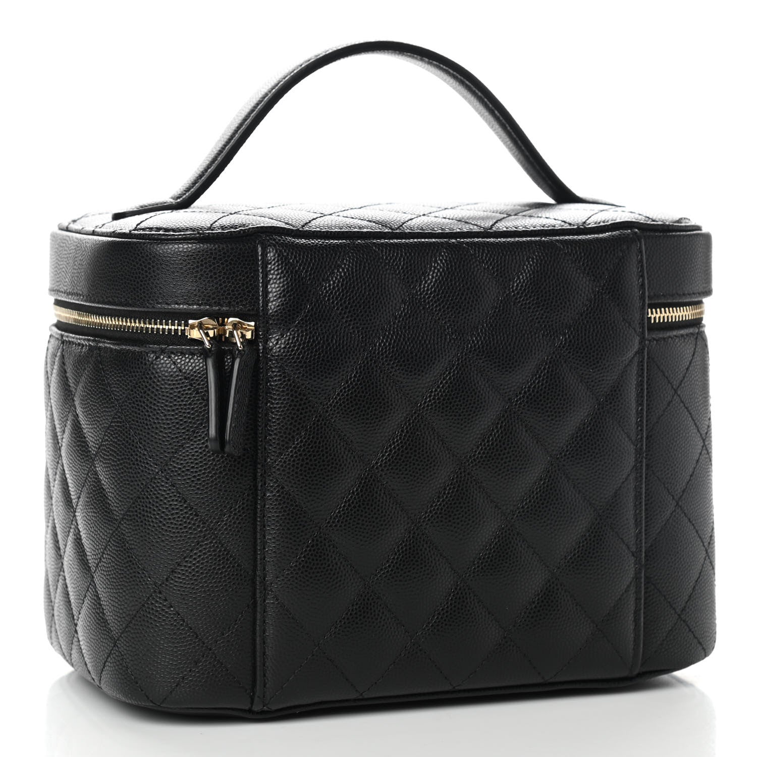 Chanel Caviar Quilted Large Vanity Pouch Black 3 of 9