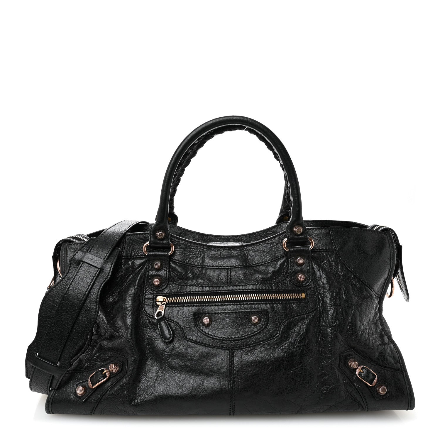 Balenciaga Agneau Giant 21 Rose Gold  Hardware Part Time Black 1 of 11