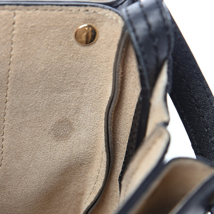 Chloe Suede Calfskin Small Faye Shoulder Bag Black 11 of 13