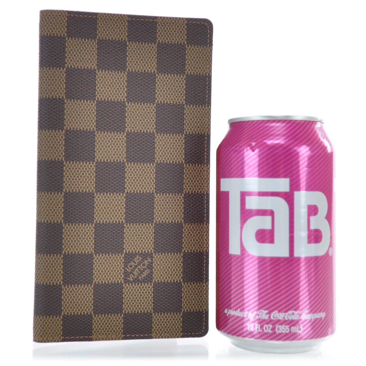 Damier Ebene Checkbook Cover Wallet