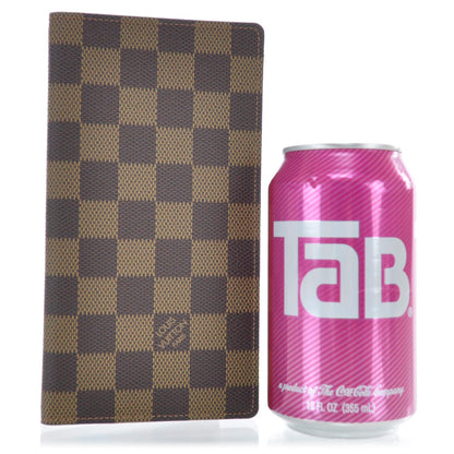 Louis Vuitton Damier Ebene Checkbook Cover Wallet 2 of 7