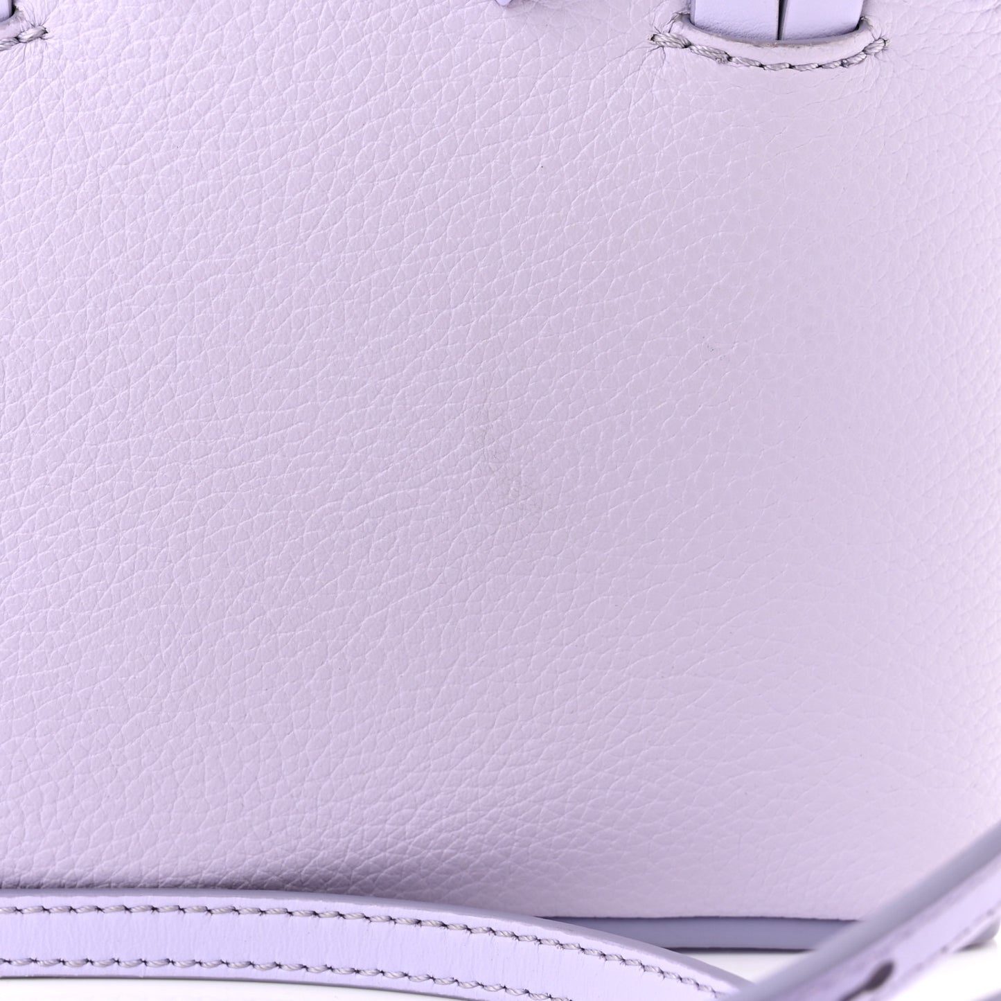 Calfskin Empire Spike Studded Mini North South Cabata Tote Lilac Smoke