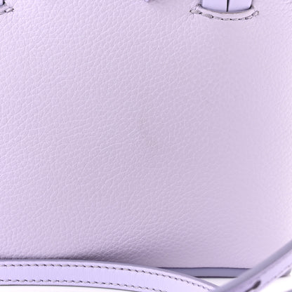Christian Louboutin Calfskin Empire Spike Studded Mini North South Cabata Tote Lilac Smoke 11 of 11