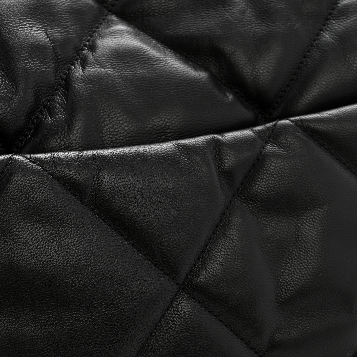 Goatskin Quilted Maxi Chanel 19 Flap Black