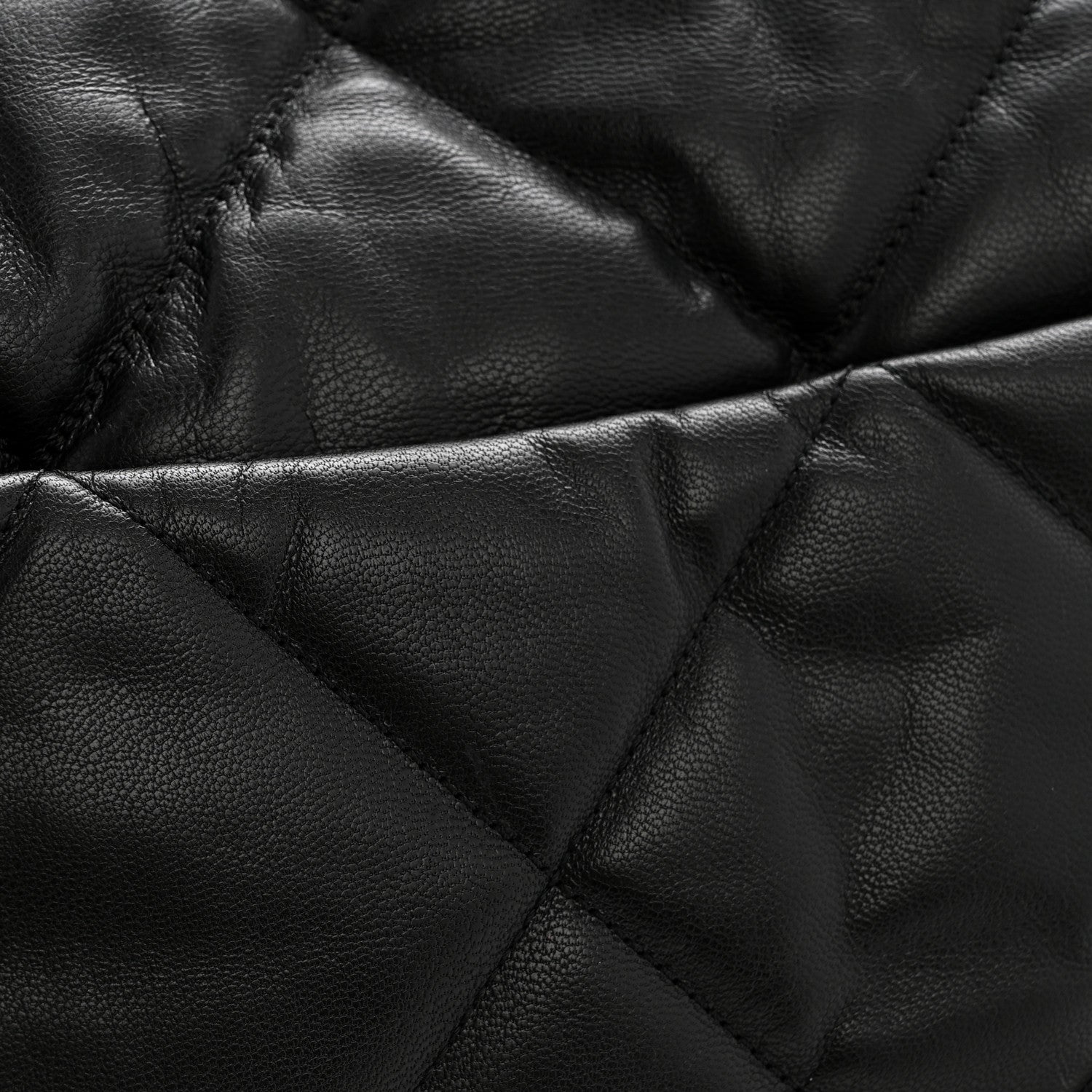 Chanel Goatskin Quilted Maxi Chanel 19 Flap Black 15 of 15