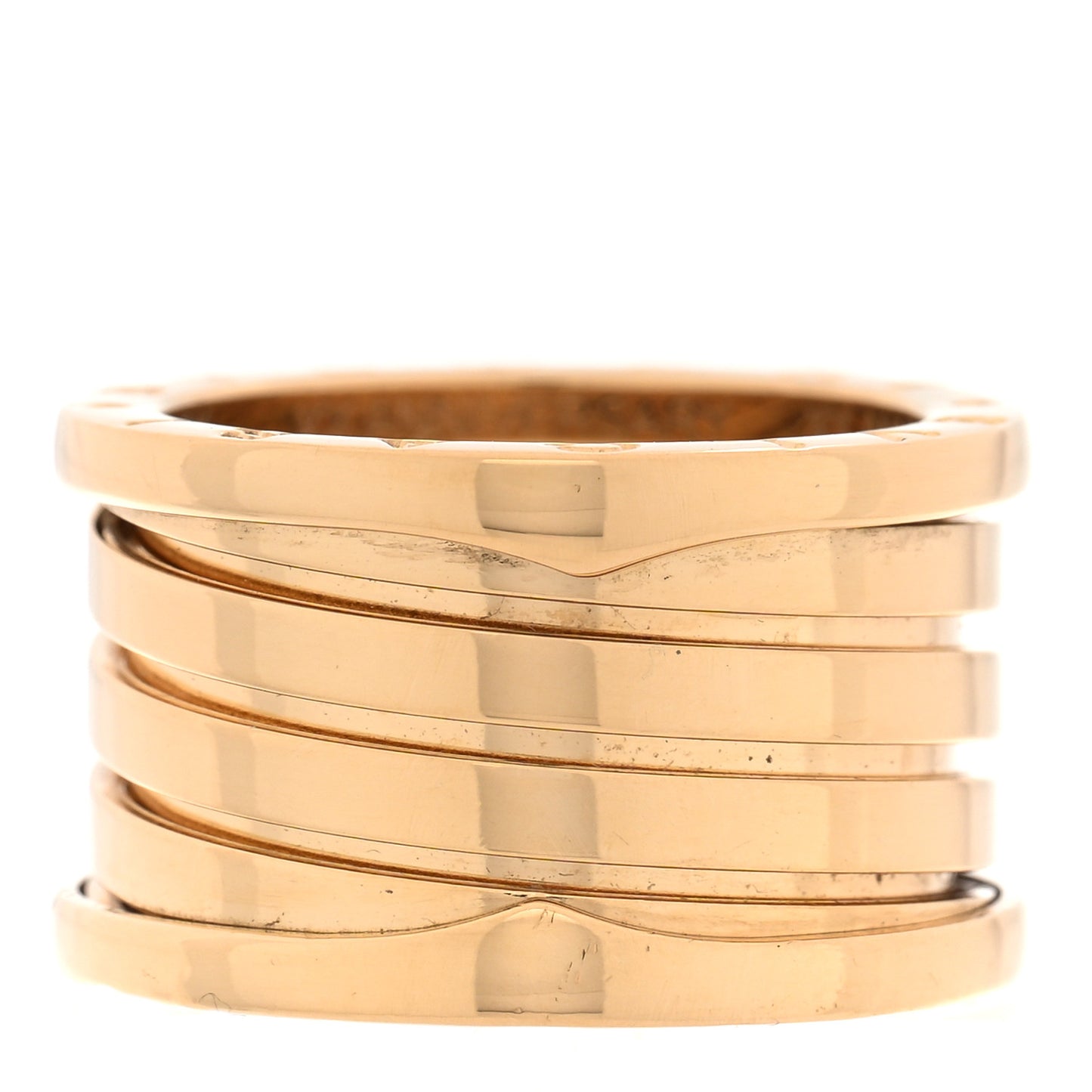 Yellow Gold B.Zero1 Five-Band Anniversary Ring 54 7