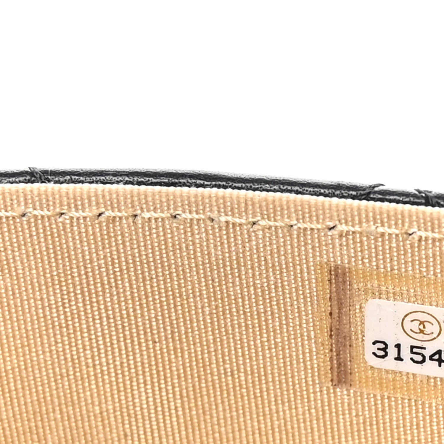 Chanel Lambskin Quilted Pearl Crush Clutch With Chain Black 7 of 10