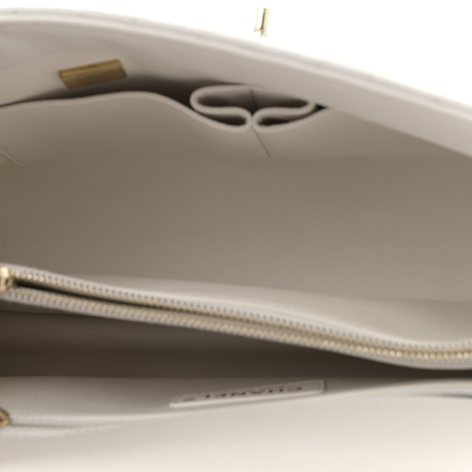 Chanel Caviar Quilted Small Coco Handle Flap White 5 of 12