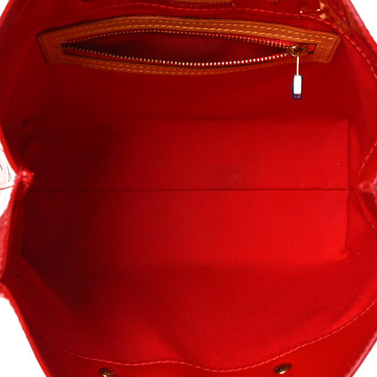 Louis Vuitton Vernis Reade PM Rouge 5 of 9