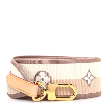 Louis Vuitton Jacquard Speedy Bandouliere 20 Shoulder Strap Beige 1 of 3