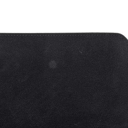 Celine Grained Calfskin Strap Clutch Black 8 of 10