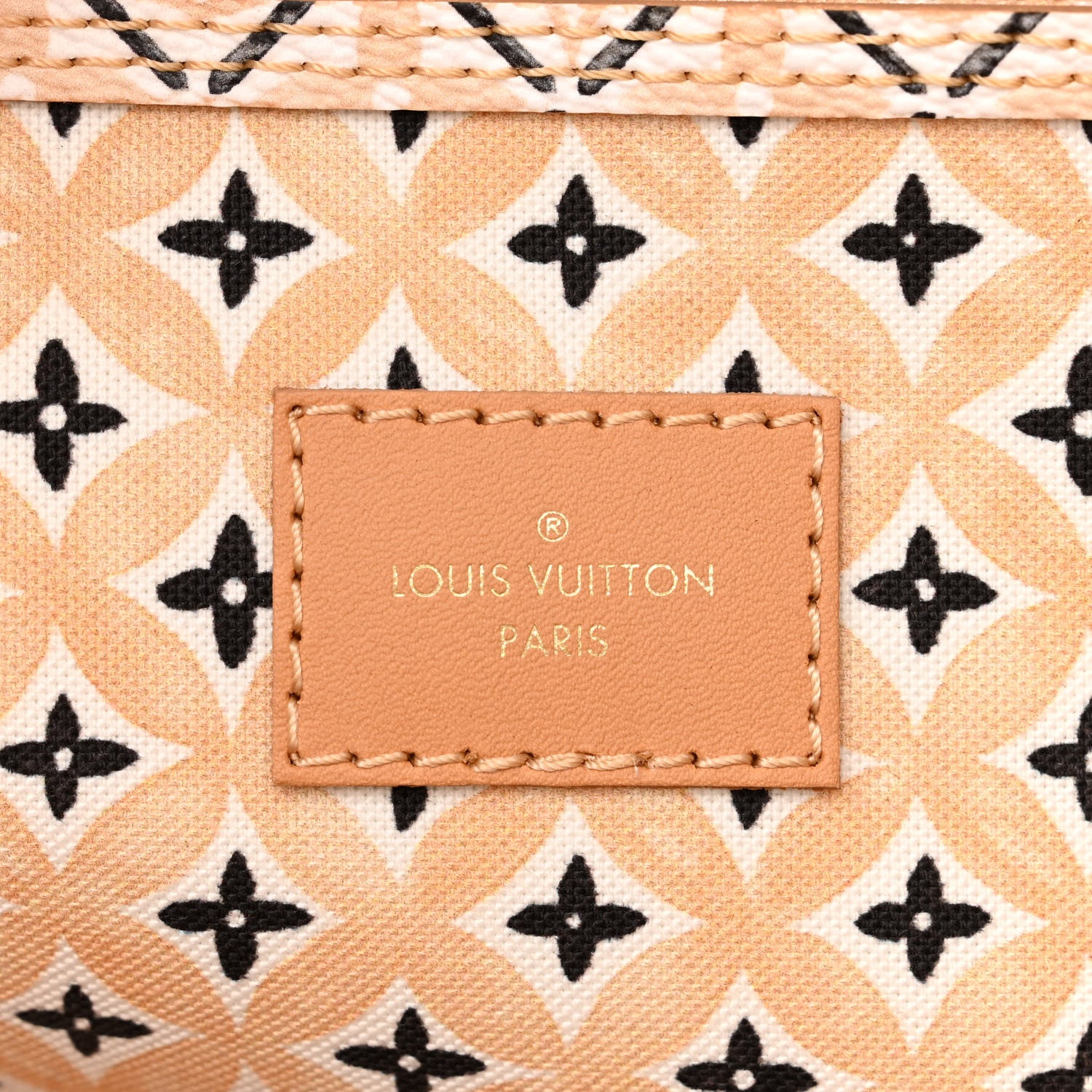 Louis Vuitton Monogram Giant By The Pool 2.0 Neverfull MM Beige 8 of 11