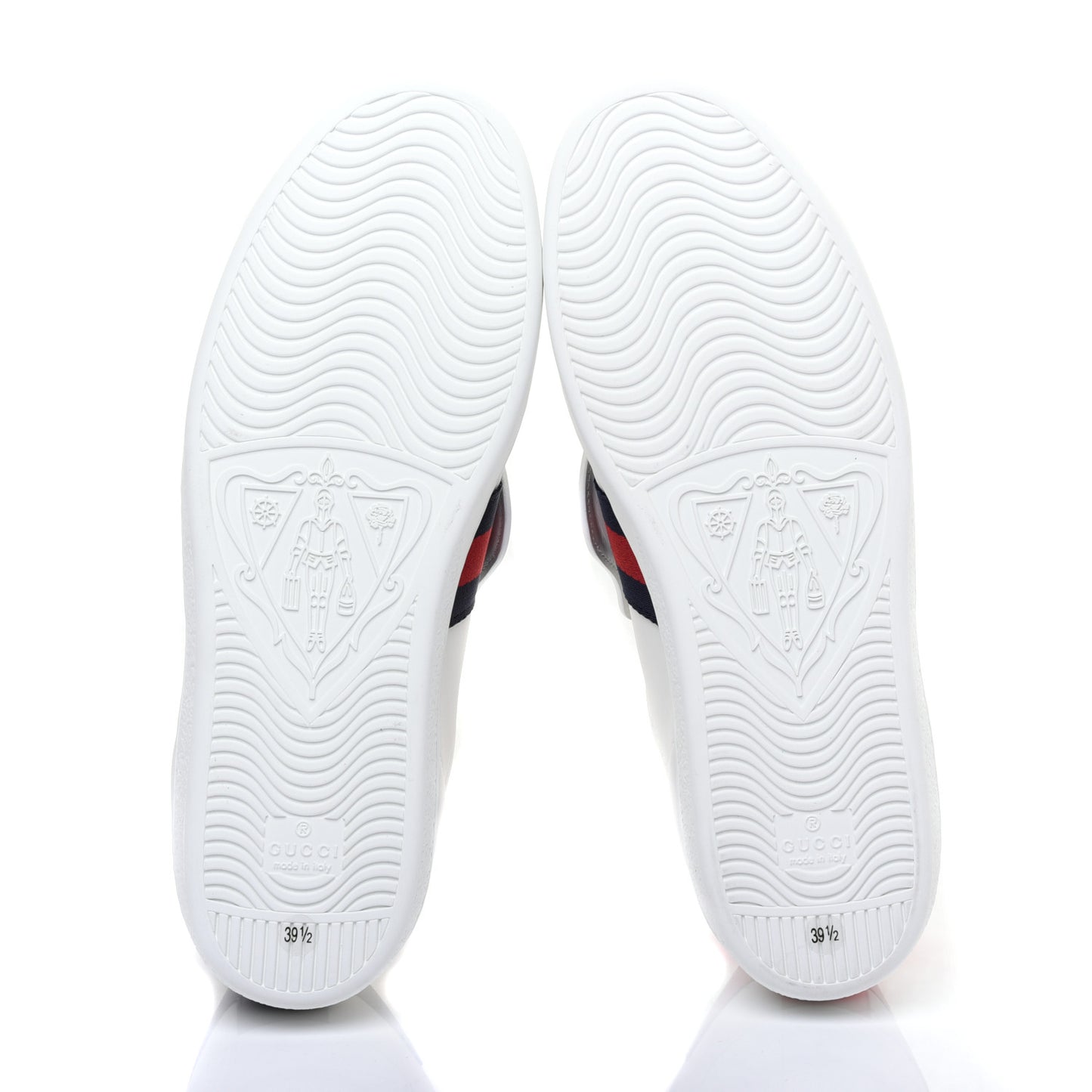 Calfskin Sequins Web Cat Womens Ace Sneakers 39.5 White
