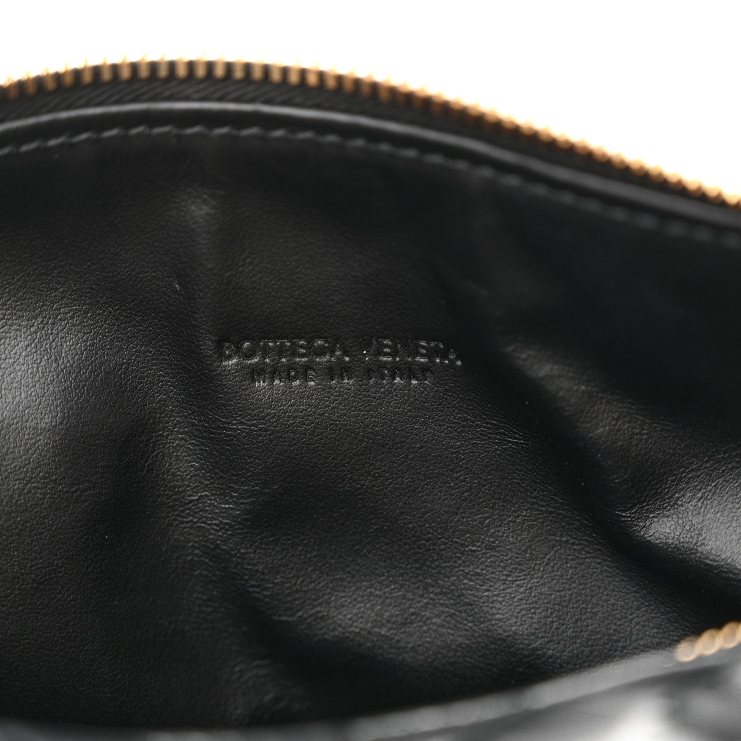 Bottega Veneta Calfskin Nappa Intrecciato Mini Wallace Black 6 of 10