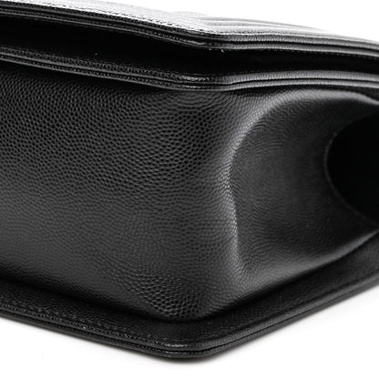 Chanel Caviar Quilted Medium Boy Flap Black 10 of 10