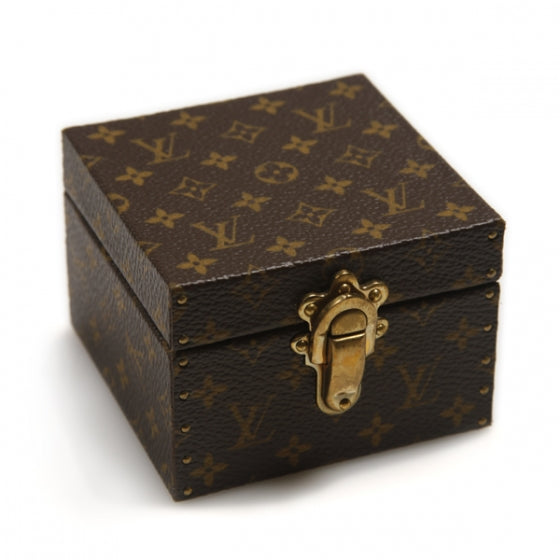 Monogram Ring Box Mini Trunk Case