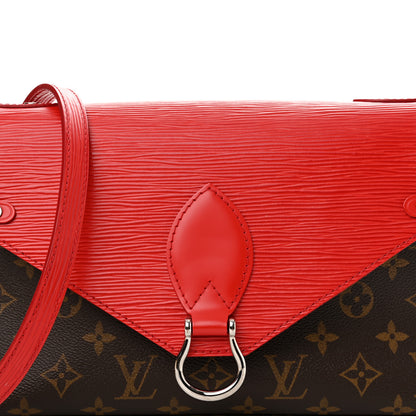 Louis Vuitton Monogram Epi Saint Michel Coquelicot 7 of 9