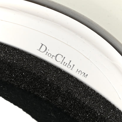 Christian Dior Mirrored DiorClub1 Sun Visor Grey 6 of 7