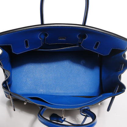 Hermes Swift Vibrato Birkin 35 Bleu Roi 6 of 25