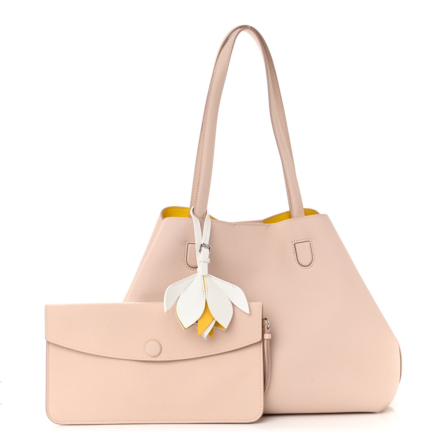 Christian Dior Grained Calfskin Medium Blossom Tote Pink 1 of 14