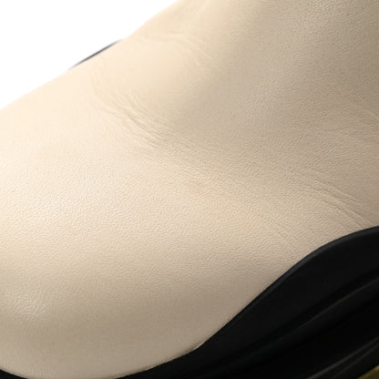 Bottega Veneta Calfskin The Tire Chelsea Boots 39 Wax Black Transparent 11 of 14