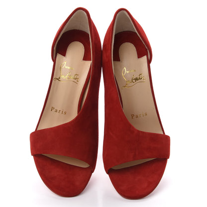 Christian Louboutin Veau Velours Phoebe 100 Pumps 36 Loubi 5 of 9